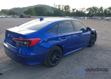 2024 Honda Civic Sport из США, поврежденный, VIN 2HGFE2F51RH583375